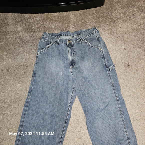 Vintage Mens lee Dungrees 34 - Picture 5 of 7